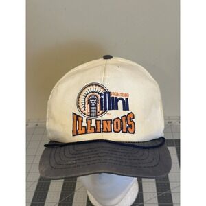 vintage Front‎ Row fighting illini SnapBack Hat